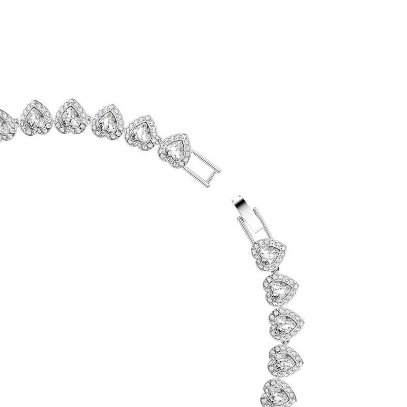 Swarovski - Collana Tennis - Cristalli - Bianca