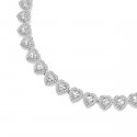 Swarovski - Collana Tennis - Cristalli - Bianca