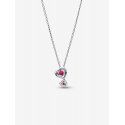 Collana Doppi Cuori Rossi