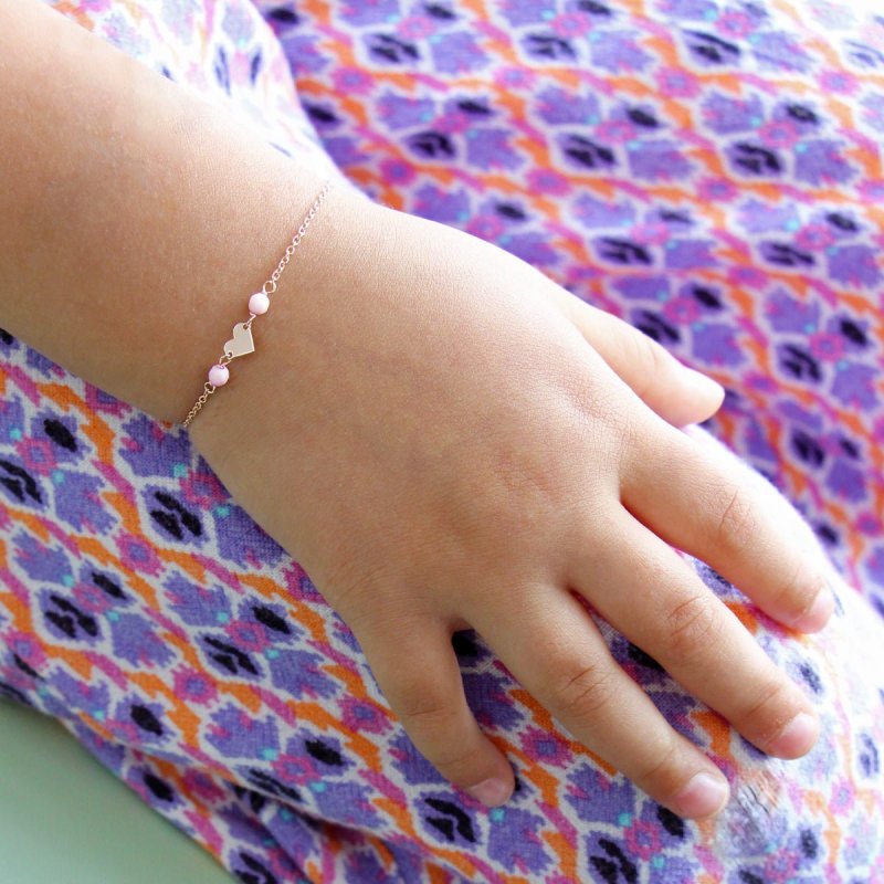 Rue Des Mille - Bracciale Cuore - Argento - Bambino