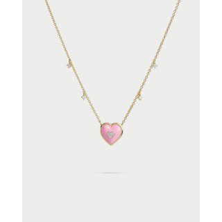 Rue Des Mille - Girocollo Double Cuore - Argento 925