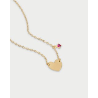 Rue Des Mille - Girocollo Cuore - Argento 925 - Zircone