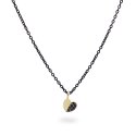 Rue Des Mille - Girocollo Cuore - Oro 18Kt - Nero