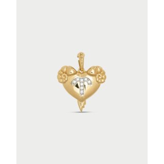 Rue Des Mille - Ciondolo Ariete - Argento 925 - Zirconi