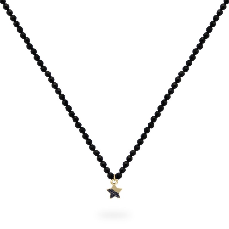 Rue Des Mille - Girocollo Stella - Oro 18Kt - Diamanti