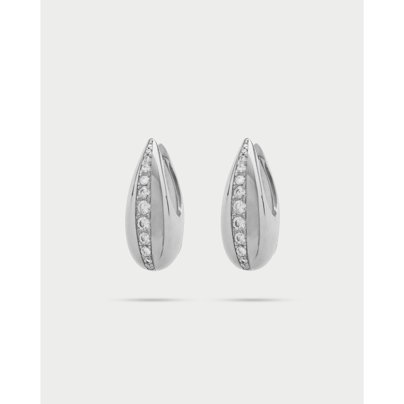 Rue Des Mille - Orecchini Goccia - Argento 925 - Zirconi