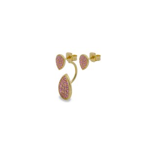 Rue Des Mille - Orecchini Double Drops - Argento 925