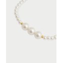 Rue Des Mille - Bracciale Tre Perle - Argento - Oro