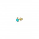 Rue Des Mille - Mono-Orecchino Quadrato - Oro 18Kt