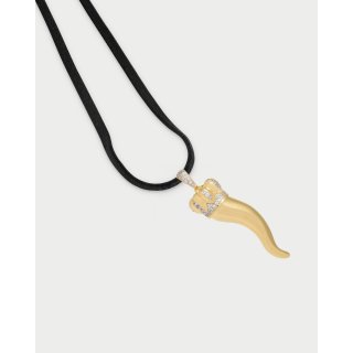 Rue Des Mille - Ciondolo Cornicello Xl - Argento 925