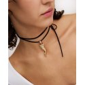 Rue Des Mille - Ciondolo Cornicello Xl - Argento 925