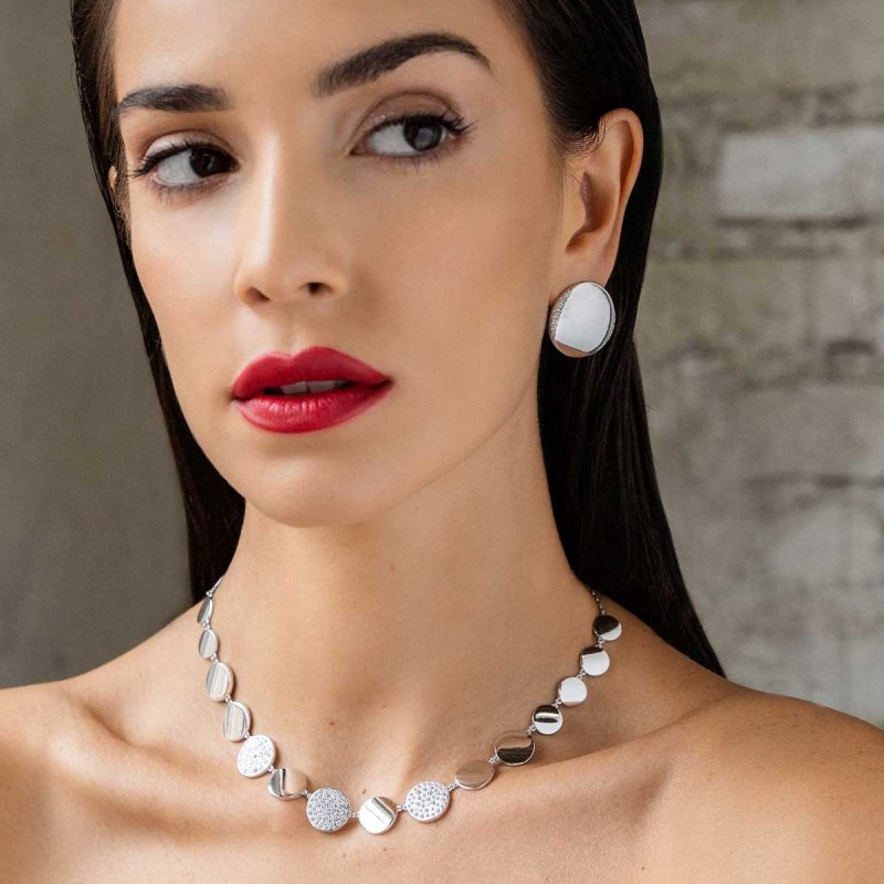 Rue Des Mille - Orecchini Luxury - Zirconi - Argento 925