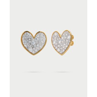 Rue Des Mille - Orecchini Cuore - Pavè Zirconi