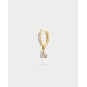 Rue Des Mille - Mono-Orecchino Cuore - Argento 925