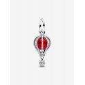 Charm Pendente Mongolfiera Rossa