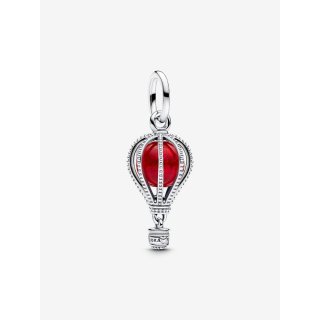 Charm Pendente Mongolfiera Rossa