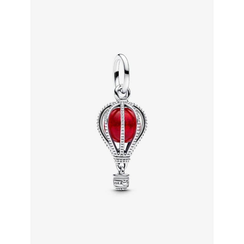 Charm Pendente Mongolfiera Rossa