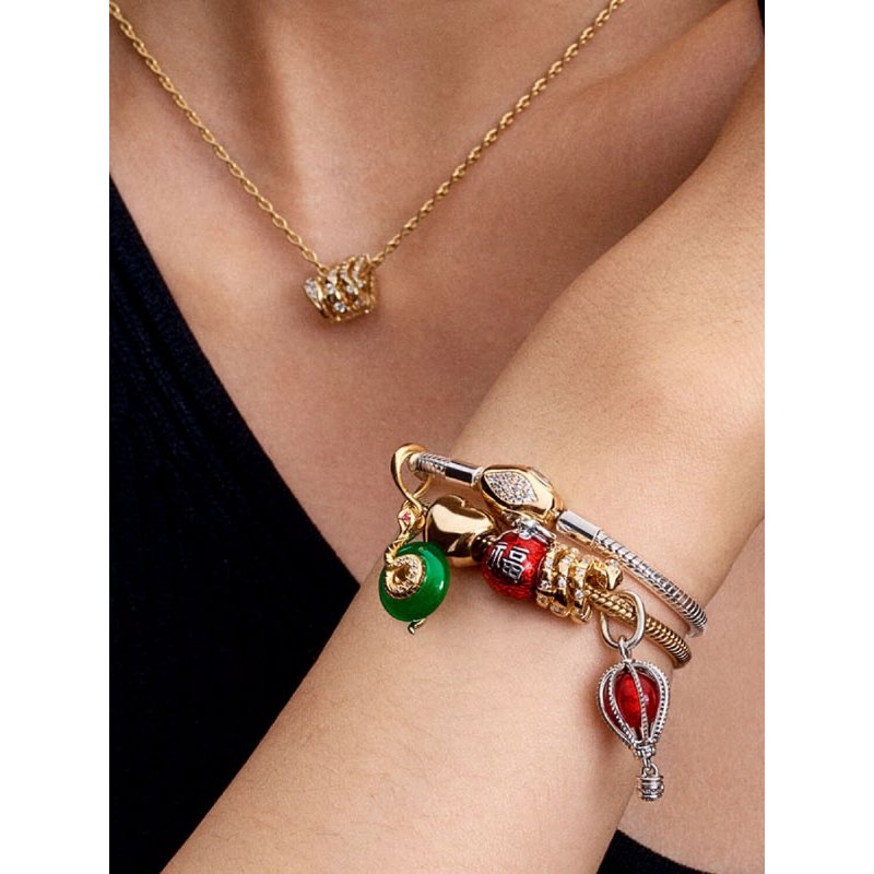Charm Pendente Mongolfiera Rossa