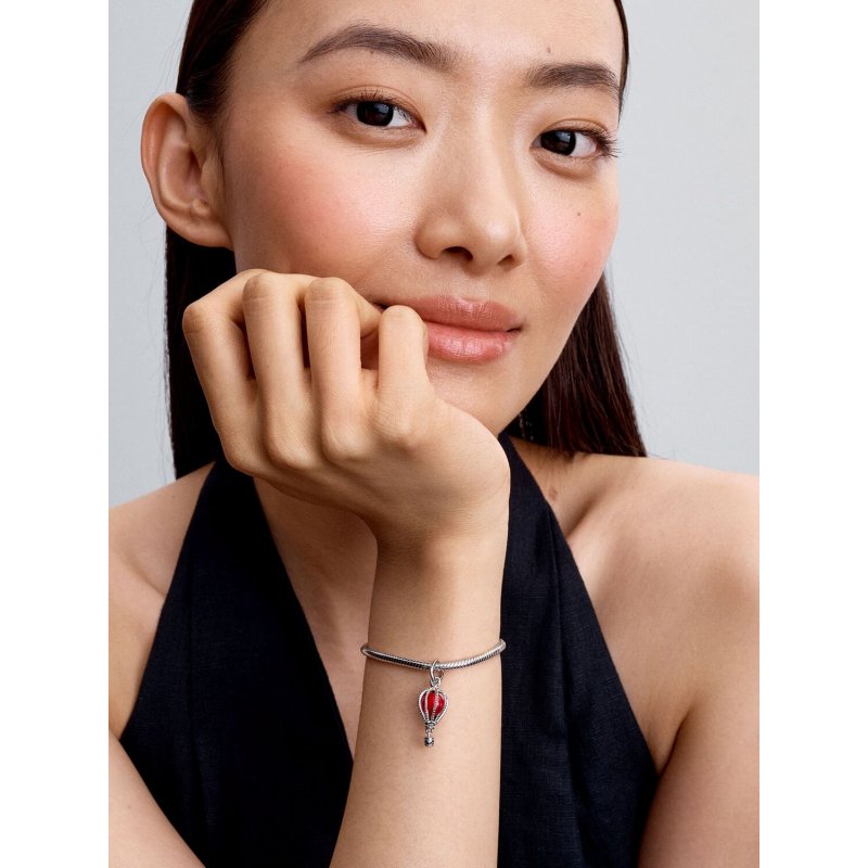Charm Pendente Mongolfiera Rossa