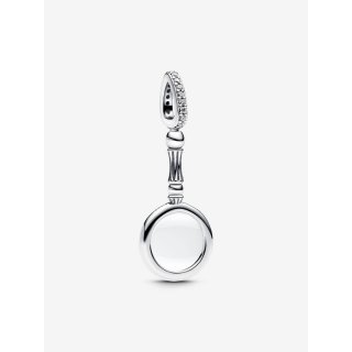 Charm Pendente Lente di Ingrandimento