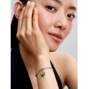 Charm Pendente Serpente Vetro di Murano verde