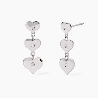2 Jewels - Orecchini In Acciaio - Cristalli