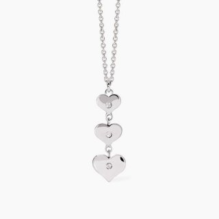 2 Jewels - Girocollo Acciaio - Cristalli