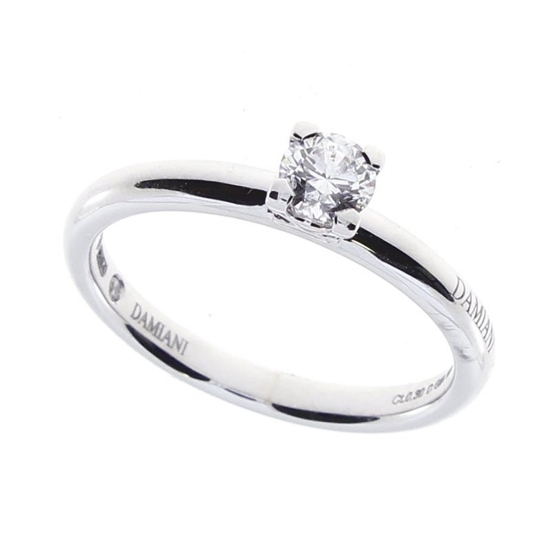 Damiani - Anelli Veramore - Oro Bianco - Diamante