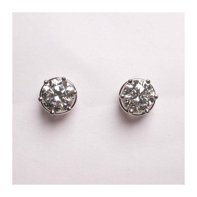 Damiani - Orecchini Minou - Oro Bianco - Diamante