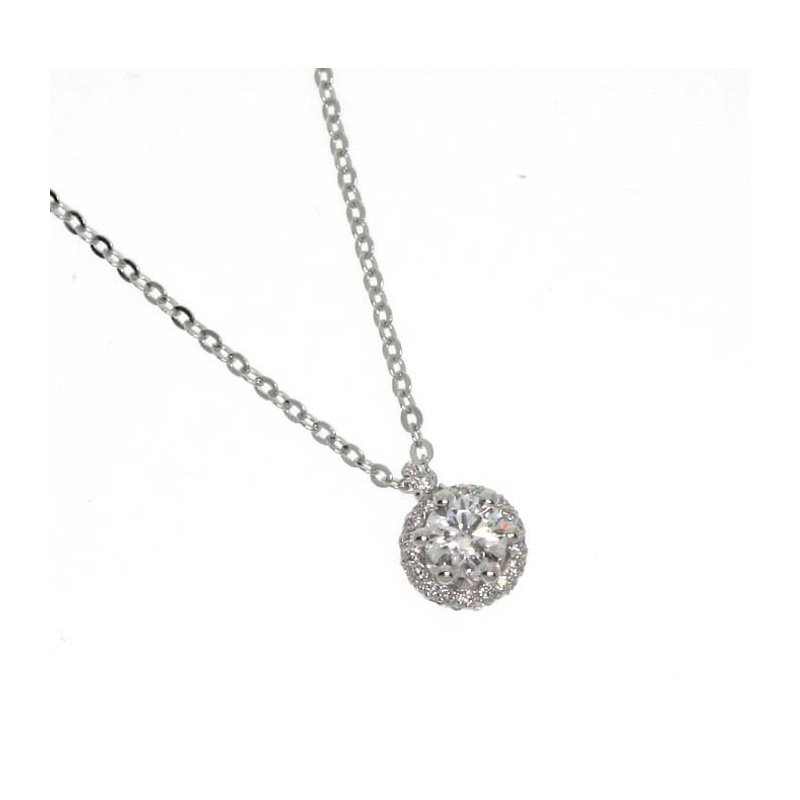Damiani - Collierini Minou - Oro Bianco - Diamante