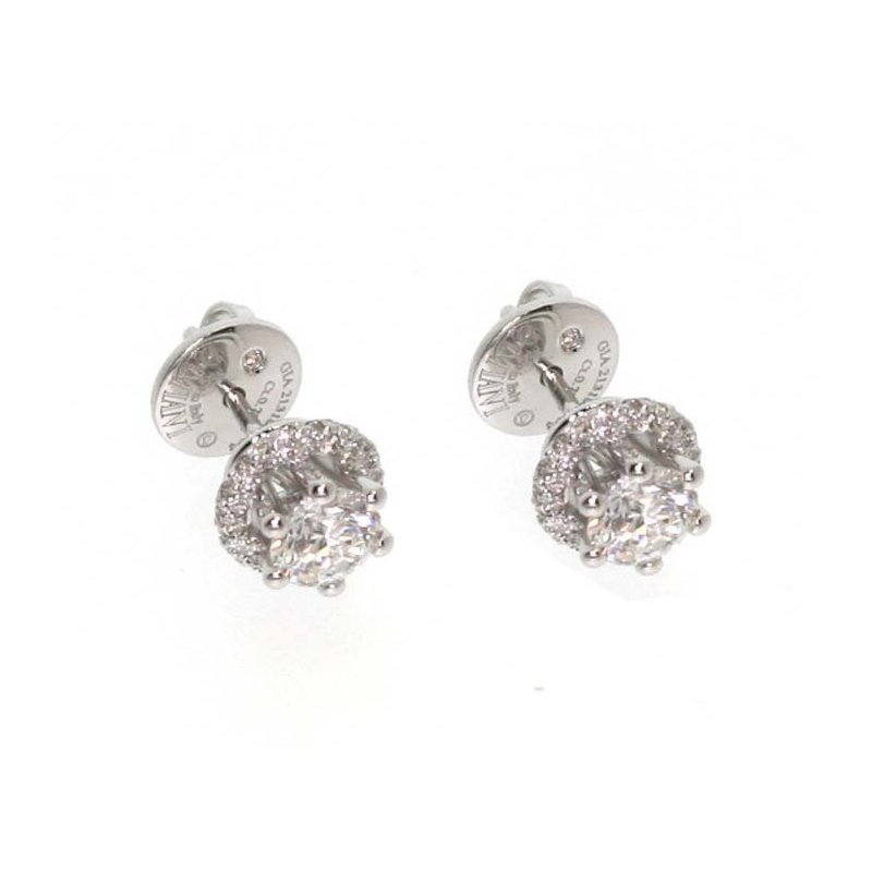 Damiani - Orecchini Minou - Oro Bianco - Diamante