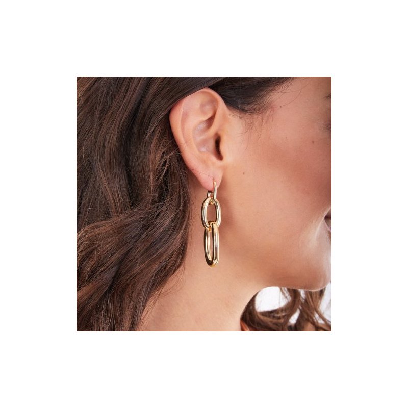 Orecchini In Bronzo Dorato