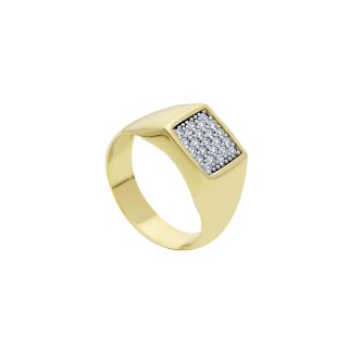Songa Antonio - Anello Chevalier - Oro Giallo