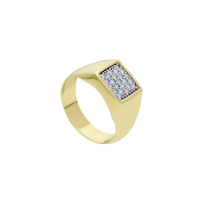 Songa Antonio - Anello Chevalier - Oro Giallo