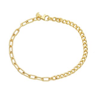 Songa Antonio - Bracciale Maglia - Oro Giallo 9Ct