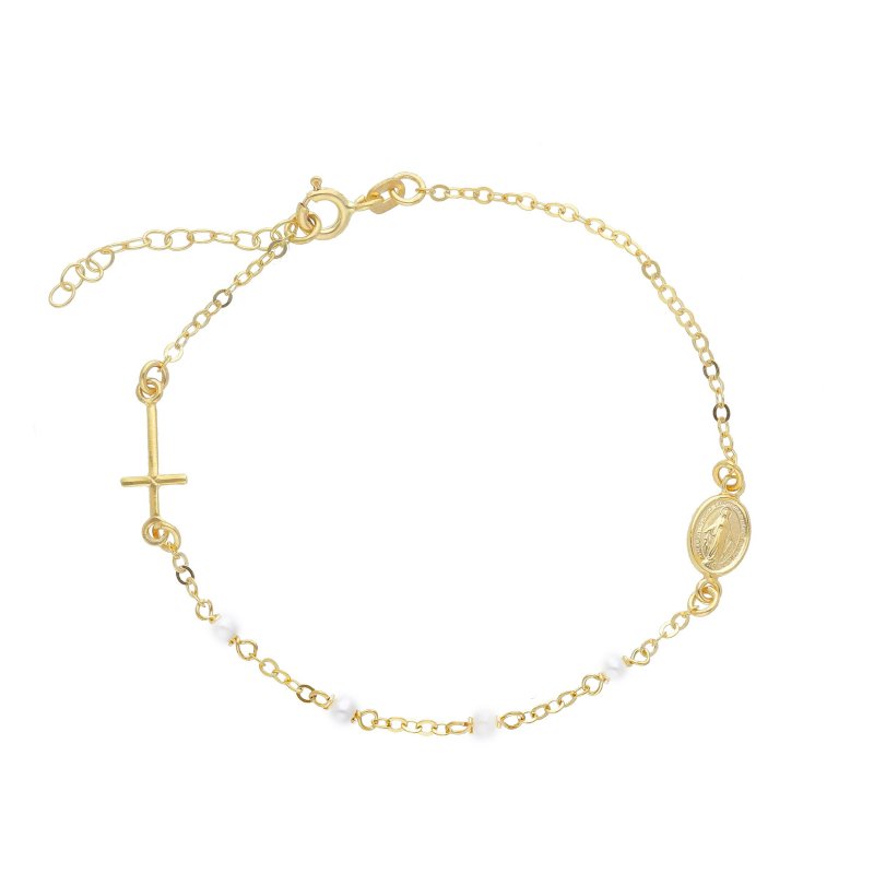 Songa Antonio - Bracciale Rosario - Oro Giallo