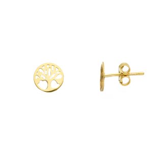 Songa Antonio - Orecchini Lobo - Oro Giallo 9 Ct