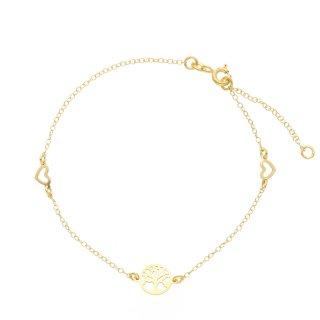 Songa Antonio - Bracciale Elementi - Oro Giallo