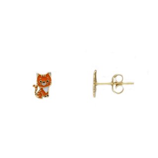 Songa Antonio - Orecchini Lobo - Oro Giallo - 9Ct