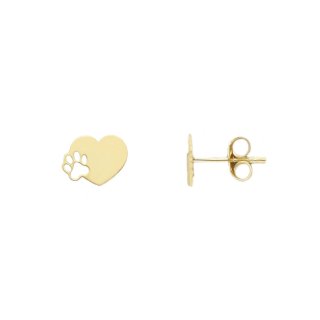 Songa Antonio - Orecchini Lobo - Oro Giallo - 9 Ct