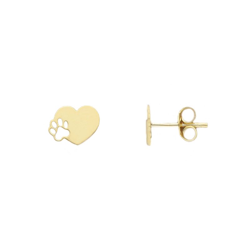 Songa Antonio - Orecchini Lobo - Oro Giallo - 9 Ct