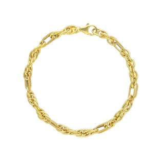 Songa Antonio - Bracciale Maglia - Oro Giallo 9Ct