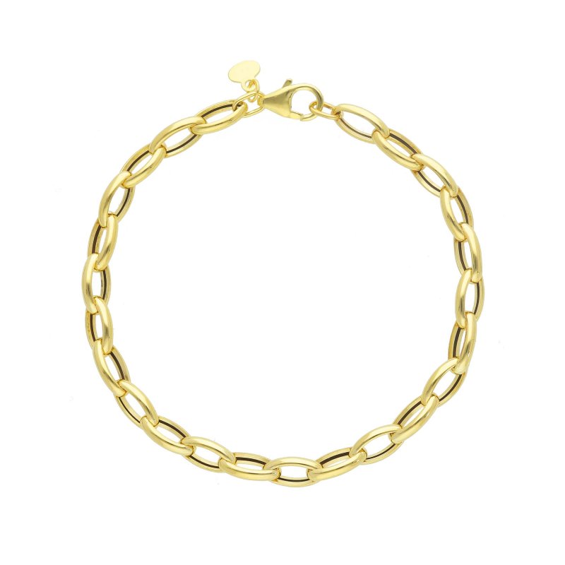 Songa Antonio - Bracciale Maglia - Oro Giallo - 9 Ct