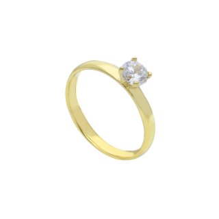 Songa Antonio - Anello Solitario - Oro Giallo