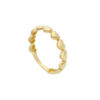 Songa Antonio - Anello Fedina - Oro Giallo 9 Ct