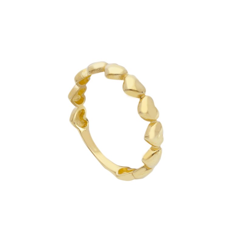 Songa Antonio - Anello Fedina - Oro Giallo 9 Ct