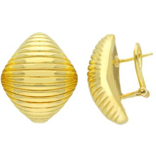 Songa Antonio - Orecchini Perno Clips - Oro Giallo