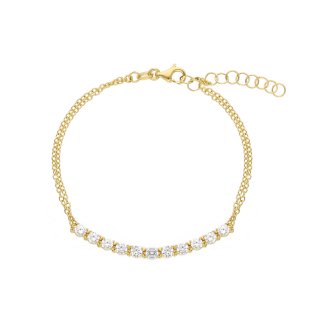 Songa Antonio - Bracciale Tennis - Oro Giallo