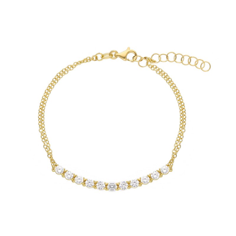 Songa Antonio - Bracciale Tennis - Oro Giallo