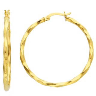 Songa Antonio - Orecchini Cerchio - Oro Giallo